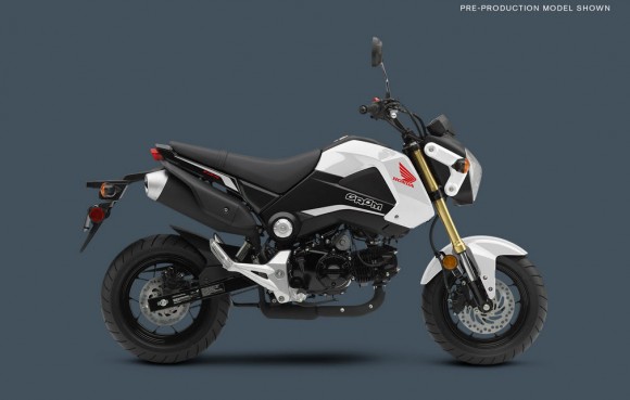 2015 Honda Grom Pearl White
