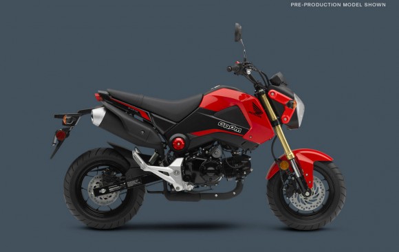 2015 Honda Grom Red