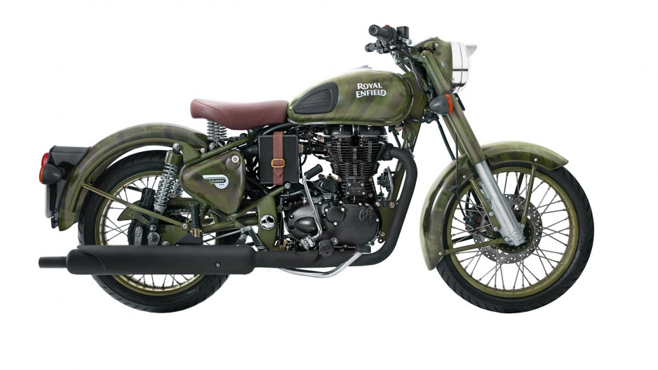 Royal Enfield Classic 500 Despatch Edition Military Green Despatch