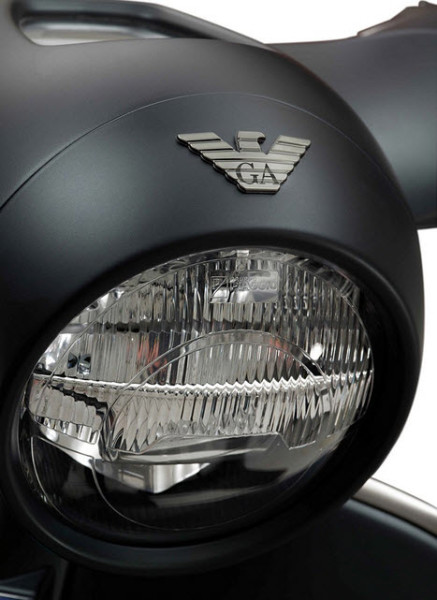 Vespa 946 Emporio Armani Luxurious Scooter Headlamp