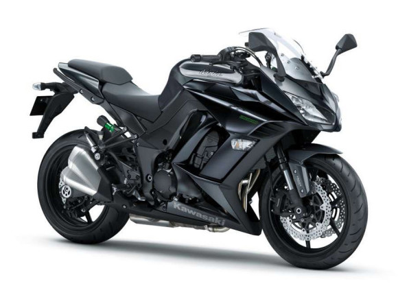 2016 Kawasaki Ninja 1000 Metallic Carbon Grey with Metallic Spark Black