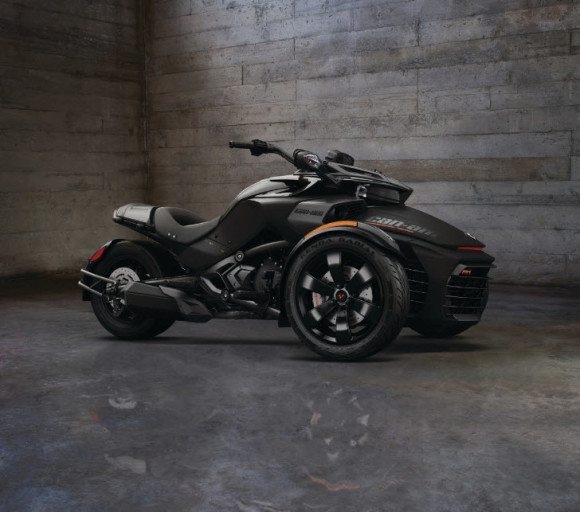 2016 Can-Am Spyder F3-S Triple Black Edition