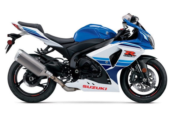 2016 Suzuki GSX-R1000 Commemorative Edition White and Blue