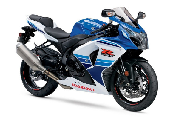 2016 Suzuki GSX-R1000 Commemorative Edition White and Blue_1