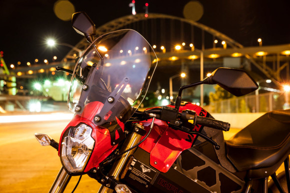 2016 Victory Empulse TT All-Electric Motorcycle Windsheild