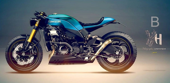 Kawasaki Ninja ZX-10R by Holographic Hammer