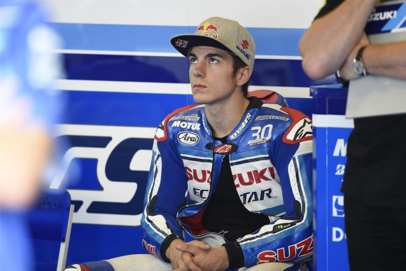 Maverick Vinales Team Suzuki Ecstar