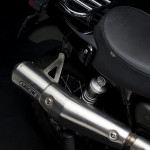 Triumph Scrambler Jurassic World Motorcycle Matte Green Detail