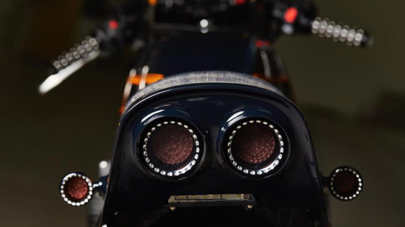 Yamaha Yard Built XJR1300 Cafe Racer by Iron Heart Taillight