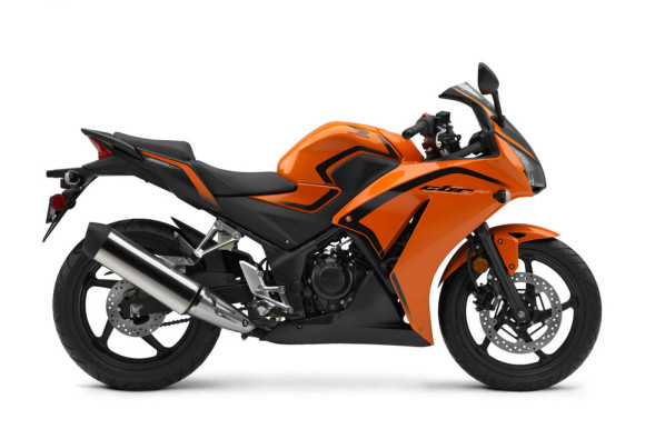 2016 Honda CBR300R Candy Orange Matte Black