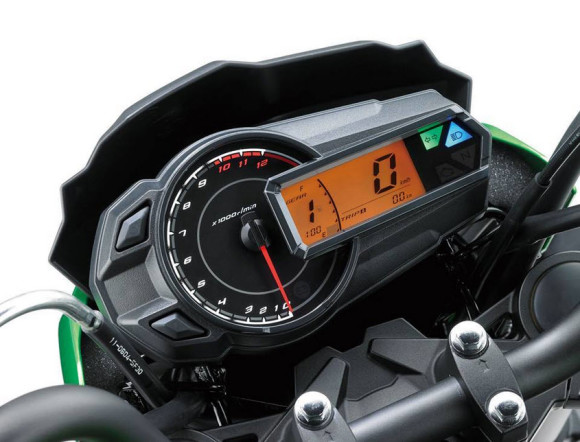 2016 Kawasaki Z125 Dashboard