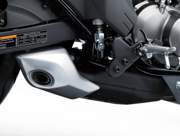 2016 Kawasaki Z125 Exhaust