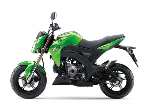 2016 Kawasaki Z125 Green
