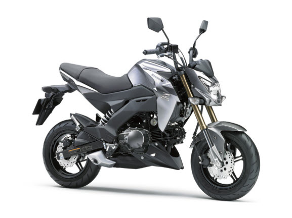 2016 Kawasaki Z125 Metalic Graphite Gray