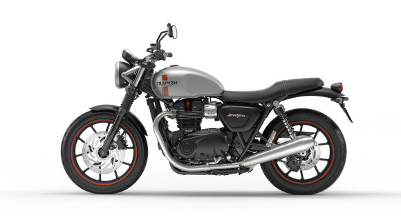 2016 Triumph Street Twin Aluminium Silver
