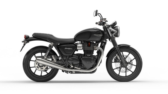 2016 Triumph Street Twin Jet Black