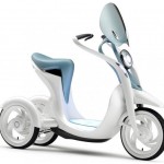 2011 Yamaha EC-Miu Electric Trike Scooter Concept