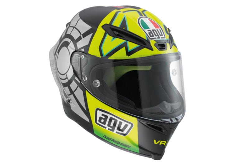 AGV Launches Corsa Valentino Rossi Winter Test Limited Edition Helmet