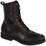 Fashion Black Leather Motorcycle Boots