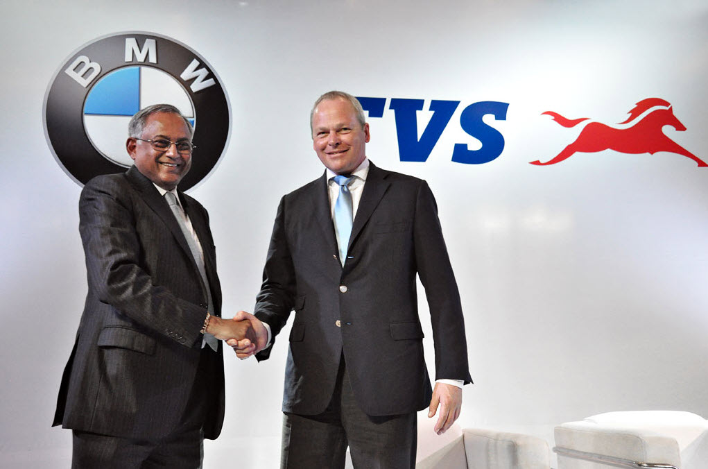TVS Motor and BMW Motorrad Sign Agreement, to build small-displacement motorcycles